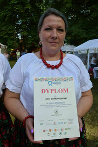 Dyplom KGW Sieprawiczanki za zajęcie III miejsca w konkursie kulinarnym
(kategoria przetwory)