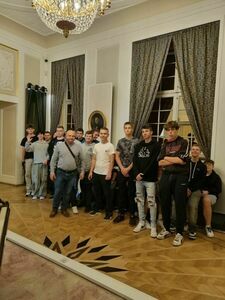 Wycieczka uczniów z Technikum w Zespole Szkół Ponadpodstawowych w Niemcach do Warszawy w ramach przedsięwzięcia
