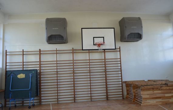 
                                                    Wyposażenie hali sportowej
                                                