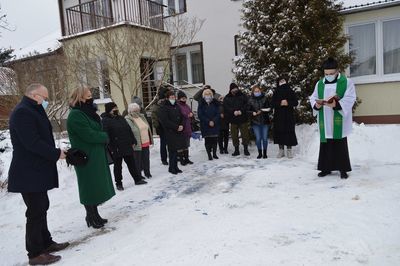 
                                                       Poświęcenie nowego samochodu dla Ośrodka Wsparcia  w Leopoldowie
                                                