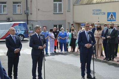 Premier Mateusz Morawiecki z wizytą w Rykach 
