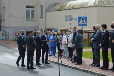 
                                                    Premier Mateusz Morawiecki z wizytą w Rykach 
                                                
