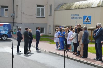 
                                                    Premier Mateusz Morawiecki z wizytą w Rykach 
                                                