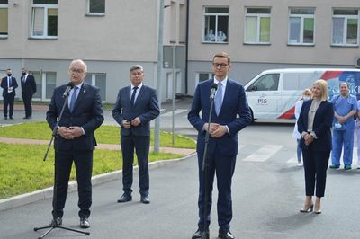 
                                                    Premier Mateusz Morawiecki z wizytą w Rykach 
                                                