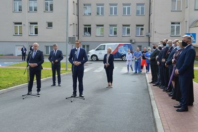 
                                                    Premier Mateusz Morawiecki z wizytą w Rykach 
                                                