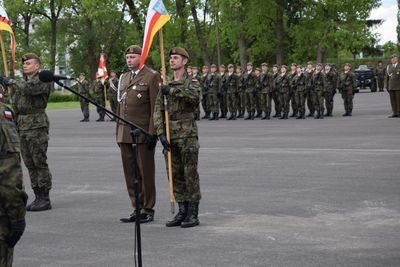 22. Dębliński Batalion Lekkiej Piechoty nosi imię Majora Mariana Bernaciaka 