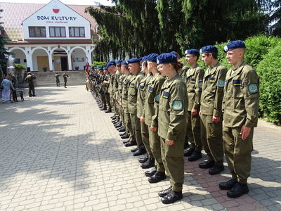 
                                                    Uczestnicy spotkania reprezentacyjna Zespołu Szkół im. Kajetana hr. Kickiego
                                                