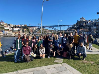 Uczniowie ZSZ nr 2 w Dęblinie zwiedzają Portugalię