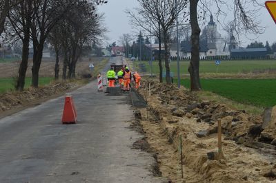 Ruszyła modernizacja drogi powiatowej Nr 1416L – ul. Klonowej w Kłoczewie