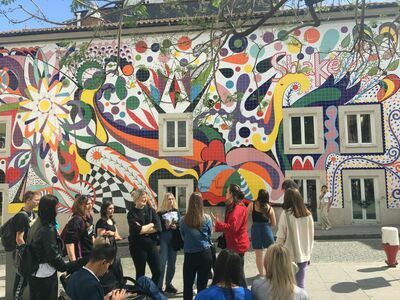 Uczniowie ZSZ nr 2 w Dęblinie zwiedzają Portugalię  -  Porto