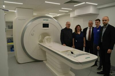 Odbiór końcowy w ramach zadania polegającego na dostawie rezonansu magnetycznego wraz z niezbędnymi pracami adaptacyjno — budowlanymi.