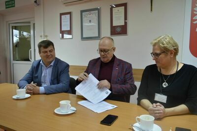 
                                                    Odbiór końcowy zadania pn.: „Przebudowa drogi powiatowej Nr 1422L od km 1+850 do km 5+312,5 w miejscowości Czernic.”
                                                