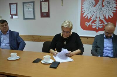 
                                                    Odbiór końcowy zadania pn.: „Przebudowa drogi powiatowej Nr 1422L od km 1+850 do km 5+312,5 w miejscowości Czernic.”
                                                