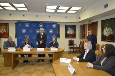 Podpisanie umowy o współpracy Szpitala Powiatowego w Rykach  i Uniwersytetu Medycznego w Lublinie