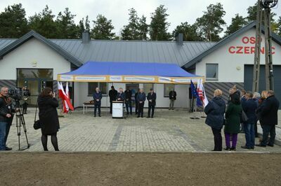 Uroczyste otwarcie drogi powiatowej nr 1422L w miejscowości Czernic w gminie Kłoczew
