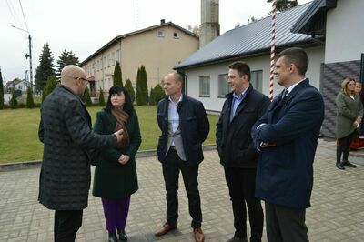 Uroczyste otwarcie drogi powiatowej nr 1422L w miejscowości Czernic w gminie Kłoczew