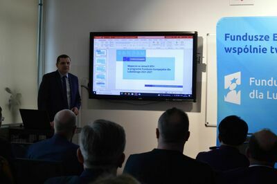 
                                                    Konferencja lokalna – Fundusze Europejskie dla Lubelskiego 2021 - 2027
                                                