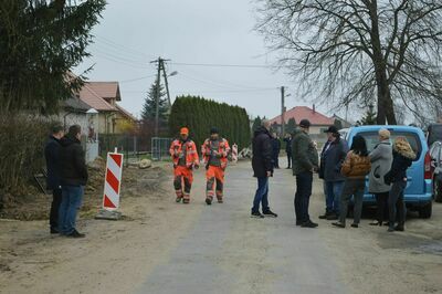 Odbiór częściowy zadania inwestycyjnego pn.:  „Przebudowa dróg powiatowych Nr 1408L (Dąbia – Zalesie) oraz 1409L (Dąbia – Ownia – Wylezin) w powiecie ryckim”.