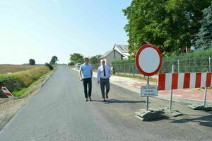 
                                                    Odbiór częściowy inwestycji:  „Przebudowa dróg powiatowych Nr 1408L (Dąbia – Zalesie) oraz 1409L (Dąbia – Ownia – Wylezin) w powiecie ryckim”
                                                