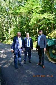 
                                                    Roboty budowlane w ramach zadania pn.:  „Przebudowa drogi powiatowej Nr 1411L od km 5+900 do km 8+087 w m. Zaryte, Stare Zadybie oraz drogi powiatowej Nr 1412L od km 0+000 do km 4+008 w m. Wola Zadybska, Rybaki, Zaryte”.
                                                