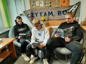 
                                                    „PRZERWA NA CZYTANIE”
                                                