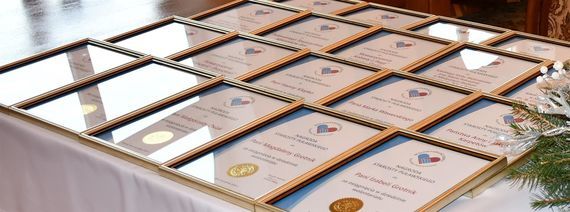 Dyplomy Wolontariusz Roku Powiatu Puławskiego