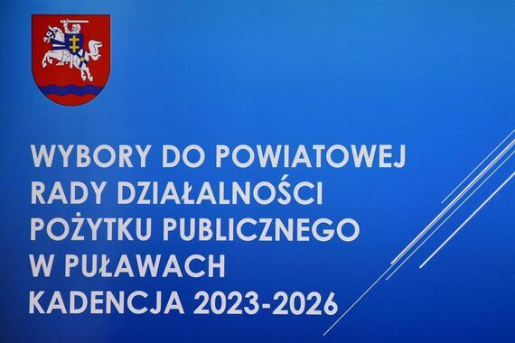 Wybory do Powiatowej Rady Działalności Pożytku Publicznego w Puławach kadencja 2023-2026