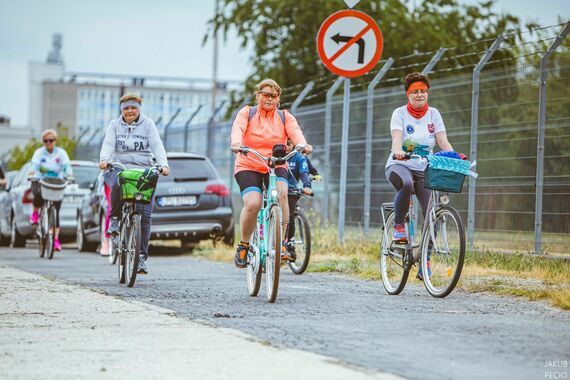 Rodzinny rajd rowerowy Puławy - Bonów - Puławy w obiektywie Jakuba Pecio