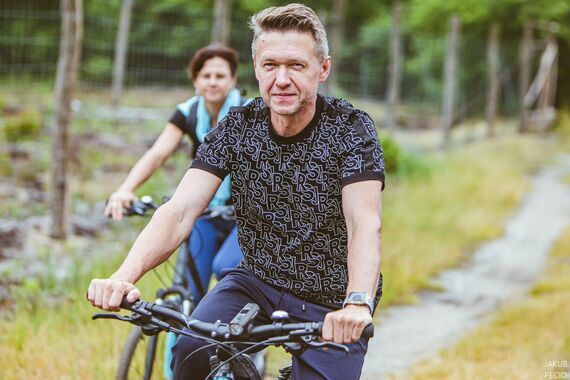 Rodzinny rajd rowerowy Puławy - Bonów - Puławy w obiektywie Jakuba Pecio