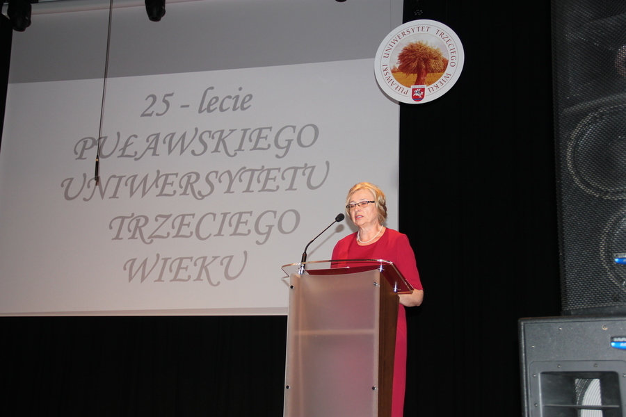 
                                                       Fotorelacja z Jubileuszu 25-lecia działalności Puławskiego Uniwersytetu Trzeciego Wieku 
                                                