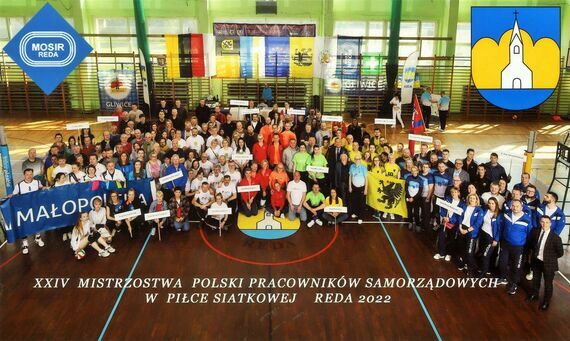 XXIV Mistrzostwa Polski Pracowników Samorządowych w Piłce Siatkowej Reda 2022
