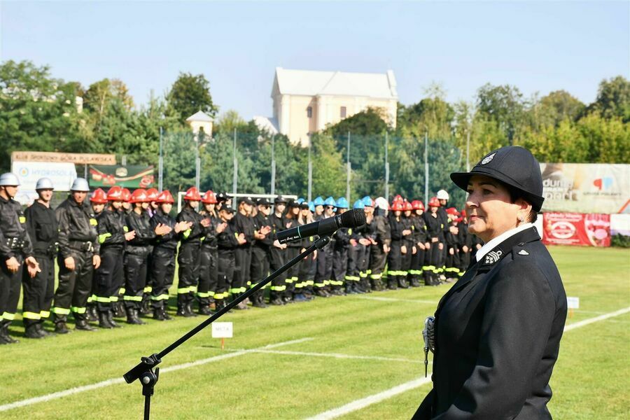 
                                                    Powiatowe Zawody Sportowo-Pożarnicze Ochotniczych Straży Pożarnych w Górze Puławskiej
                                                