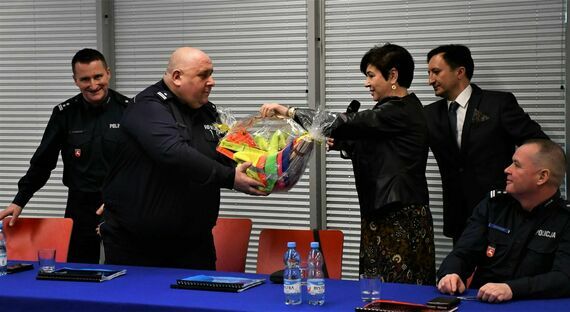 Odprawa roczna Komendy Powiatowej Policji w Puławach