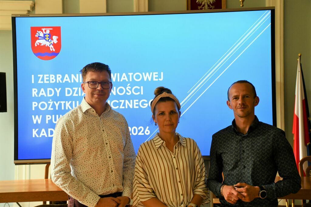 
                                                    I Zebranie Rady Działalności Pożytku Publicznego w Puławach kadencja 2023-2026
                                                