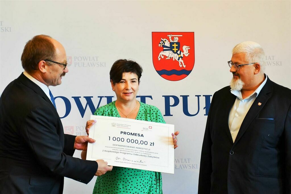 
                                                    Wręczenie promes Polski Ład dla kultury
                                                