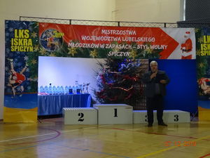 
                                                       Klub „ISKRA” Spiczyn srebrnym medalistą Mistrzostw Województwa Lubelskiego Młodzików zapasach – styl wolny w dniu 07.12.2019 r. w Spiczynie
                                                
