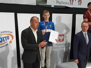 
                                                    Zawodnik LKS „ISKRY” Spiczyn - Oskar Żukowski – Wicemistrzem Polski
                                                