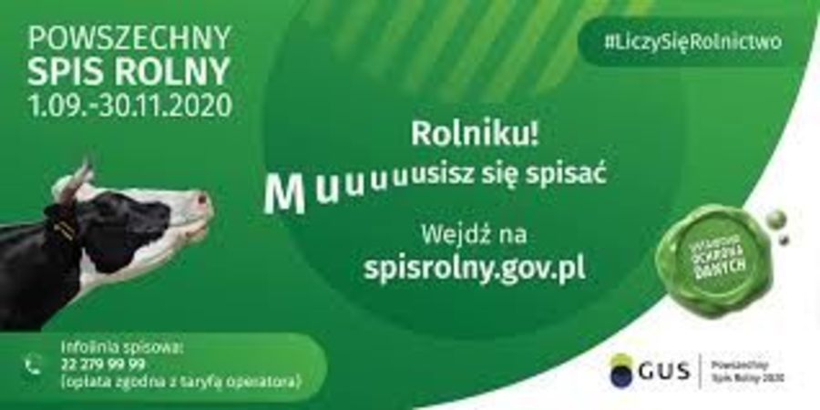                             Spis rolny 2020
                        