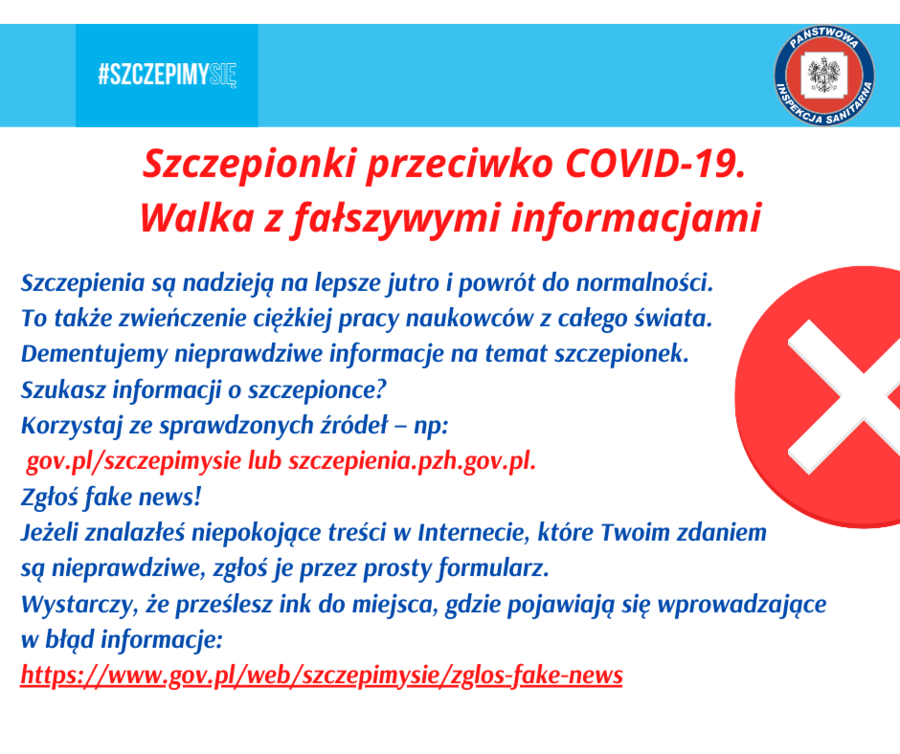                            Grafika z treścią dotyczącą szczepień
                        