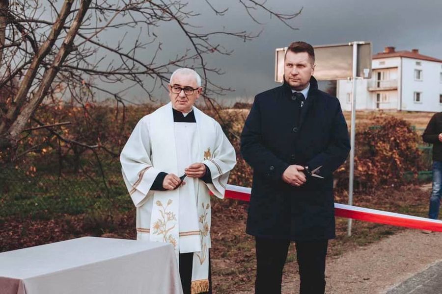 Otwarcie drogi Karmanowcie- Kurów