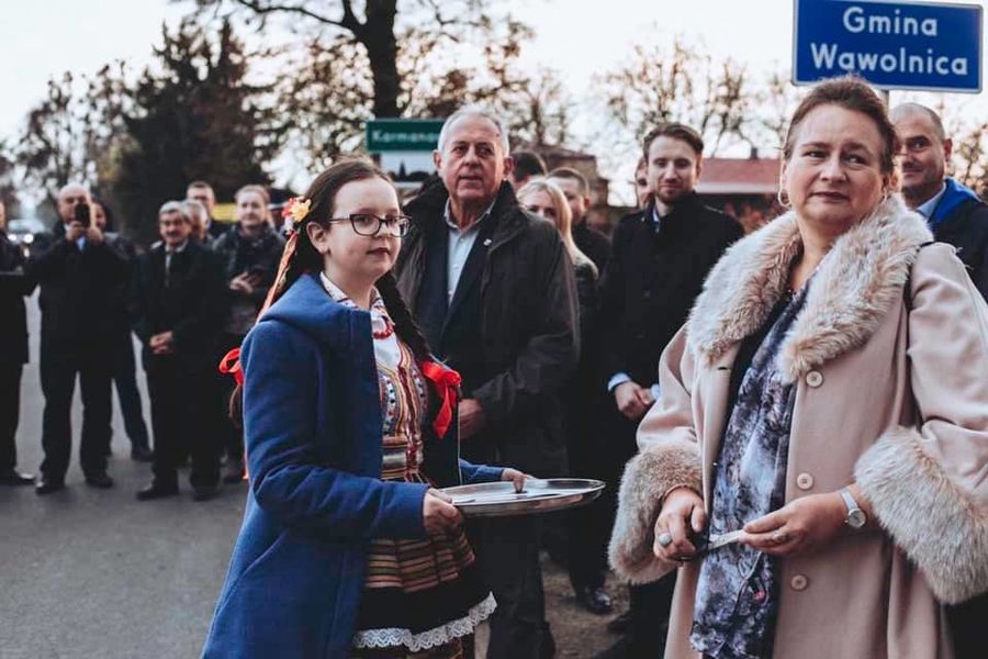 Otwarcie drogi Karmanowcie- Kurów