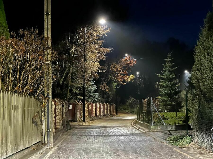 Przebudowa sieci wodociągowej i budowa oświetlenia drogowego z przebudową nawierzchni ulicy Kębelskiej (Słowicza Dolina) w Wąwolnicy ️ ️
