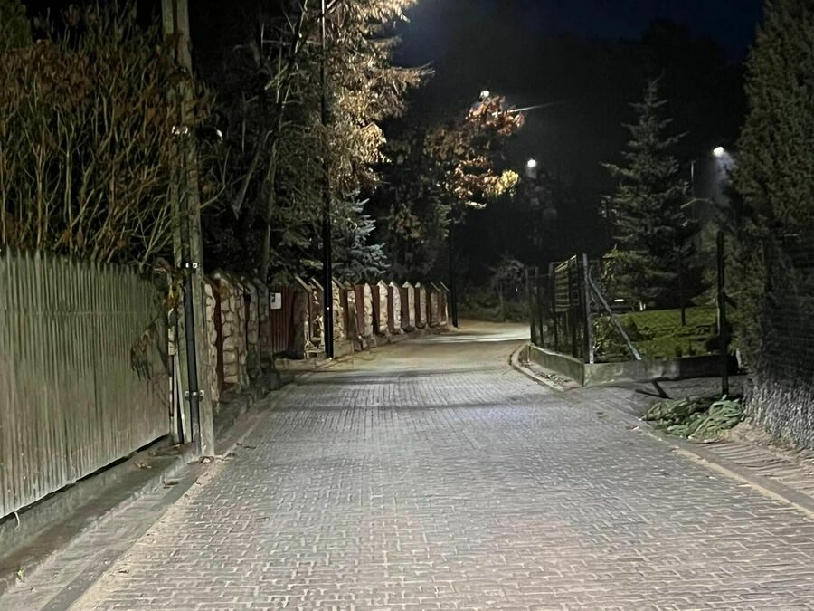 Przebudowa sieci wodociągowej i budowa oświetlenia drogowego z przebudową nawierzchni ulicy Kębelskiej (Słowicza Dolina) w Wąwolnicy ️ ️