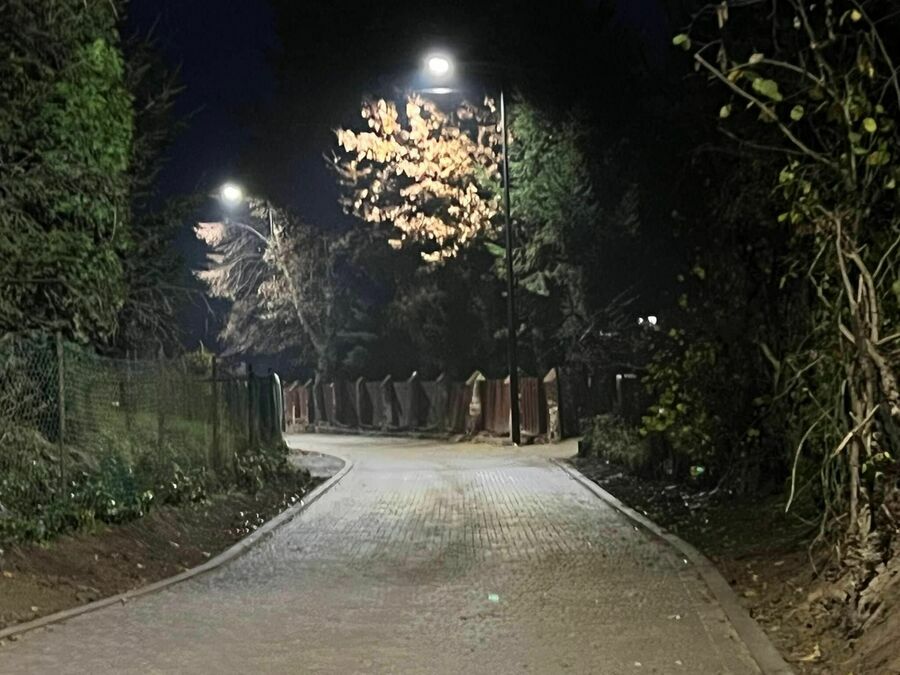 Przebudowa sieci wodociągowej i budowa oświetlenia drogowego z przebudową nawierzchni ulicy Kębelskiej (Słowicza Dolina) w Wąwolnicy ️ ️