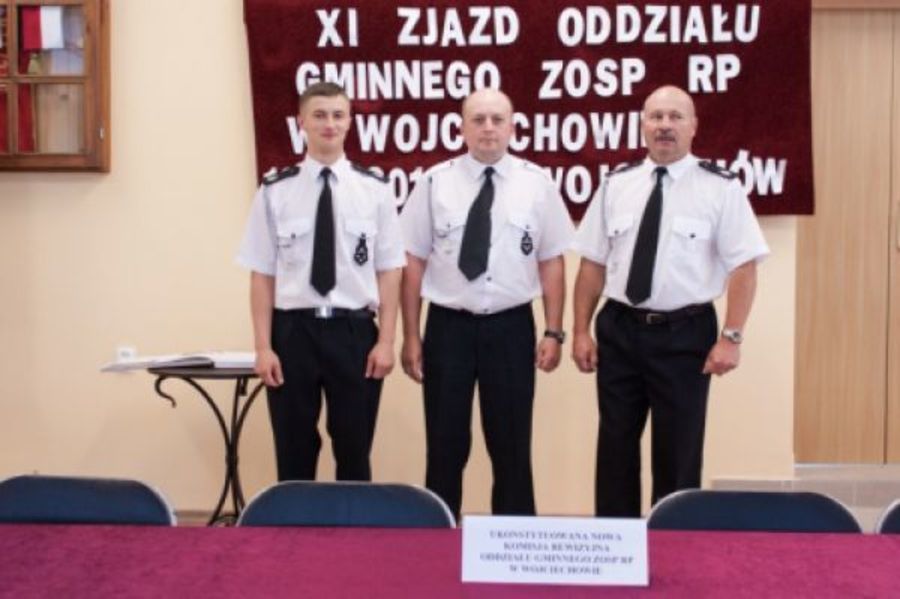 
                                                       XI Zjazd Oddziału Gminnego Związku OSP RP w Wojciechowie
                                                