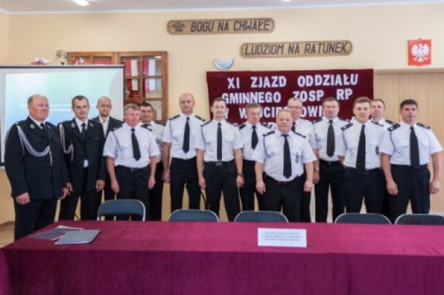 
                                                       XI Zjazd Oddziału Gminnego Związku OSP RP w Wojciechowie
                                                