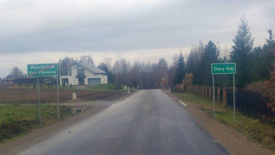 
                                                    Droga po przebudowie
                                                
