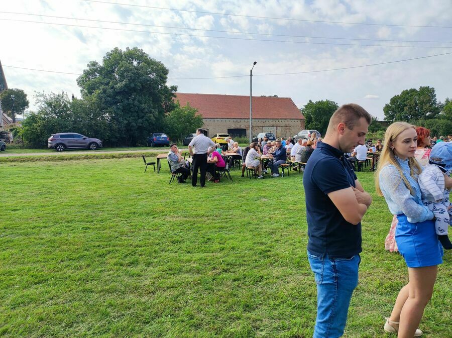 dożynki wiejskie w Bukowie