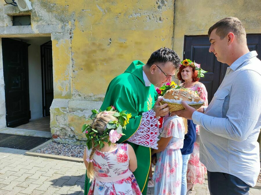 dożynki wiejskie w Bukowie