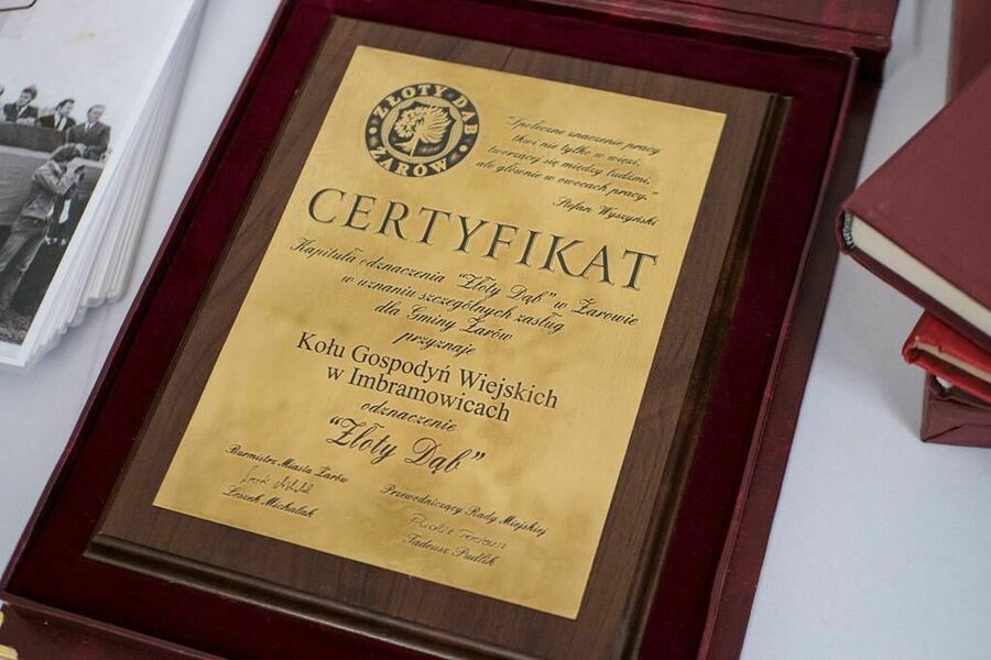 certyfikat KGW Imbramowice